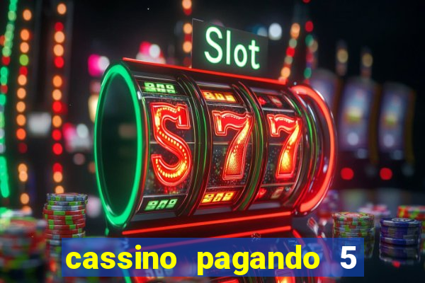 cassino pagando 5 reais no cadastro